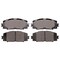 Advics 12-11 Lexus Ct0H/11-10 Toy Prius:Front Disc Brake Pad, Ad1184A AD1184A - alternate 1
